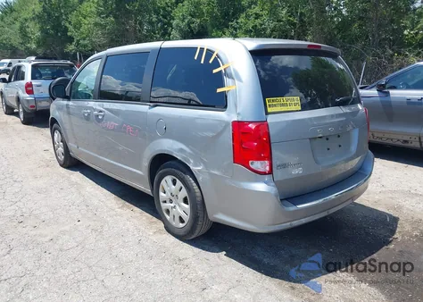 2018 Dodge Grand Caravan Se из США, поврежденный, VIN 2C4RDGBG6JR255273